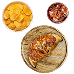 Chicken Shawarma Calzone Meal 