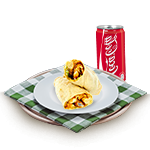 Tandoori Chicken Wrap Meal 