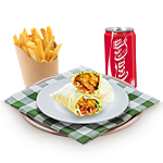 Bbq Chicken Wrap Meal 